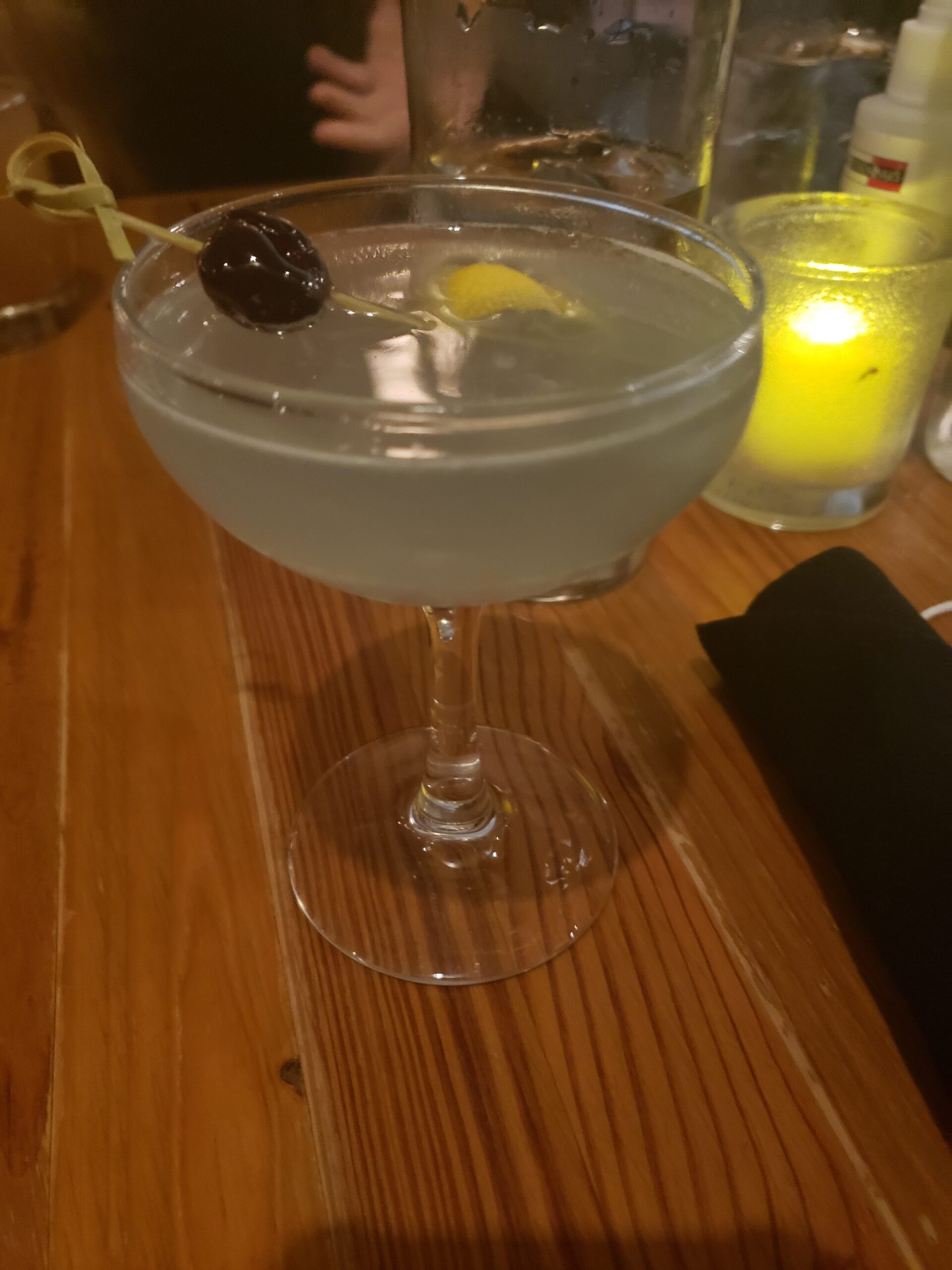 Cocktail at The Fork 'N' Cork, Wilmington NC