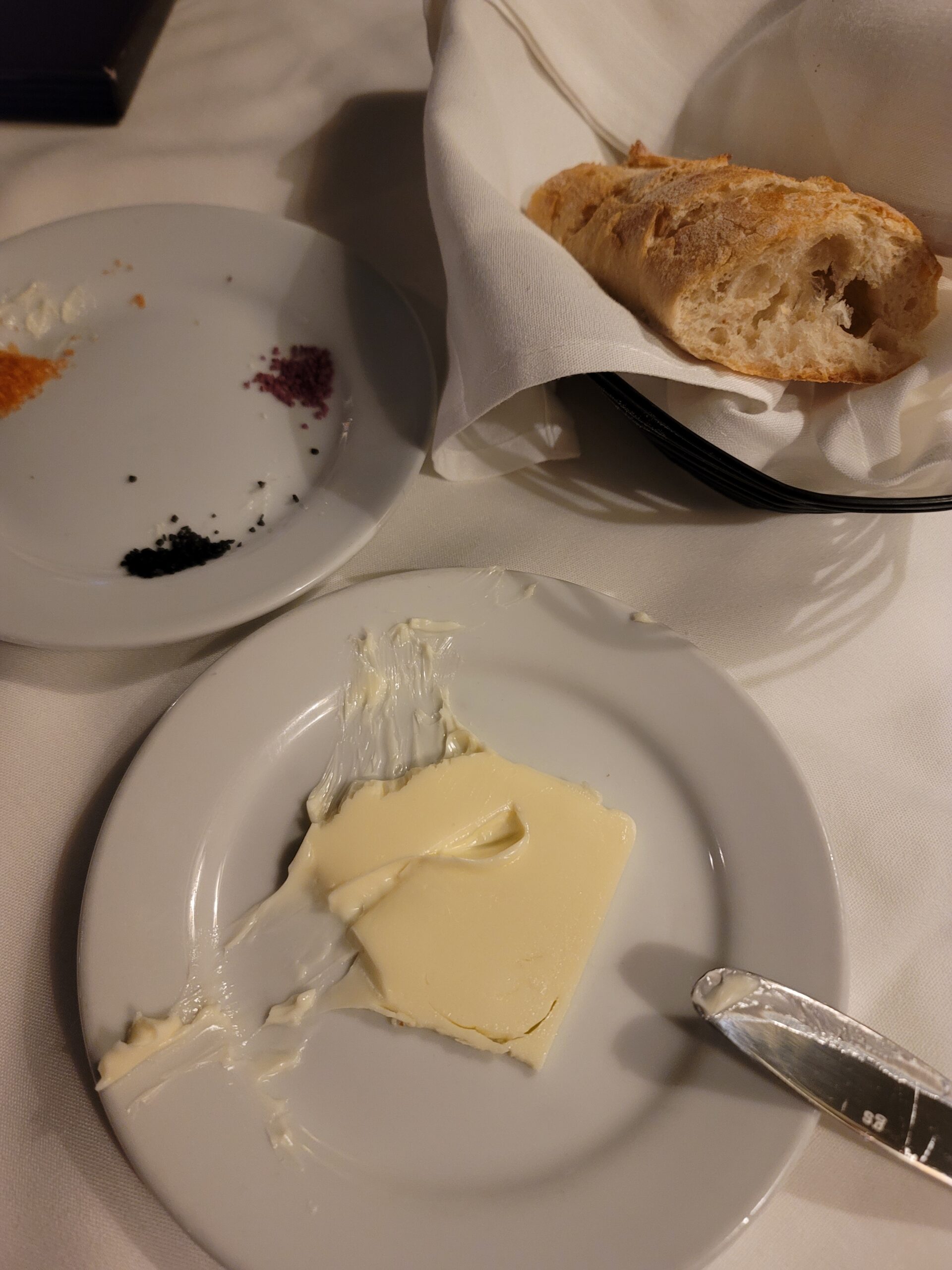 Butter and Bread Service,with Salt(s) at Aspen Grille