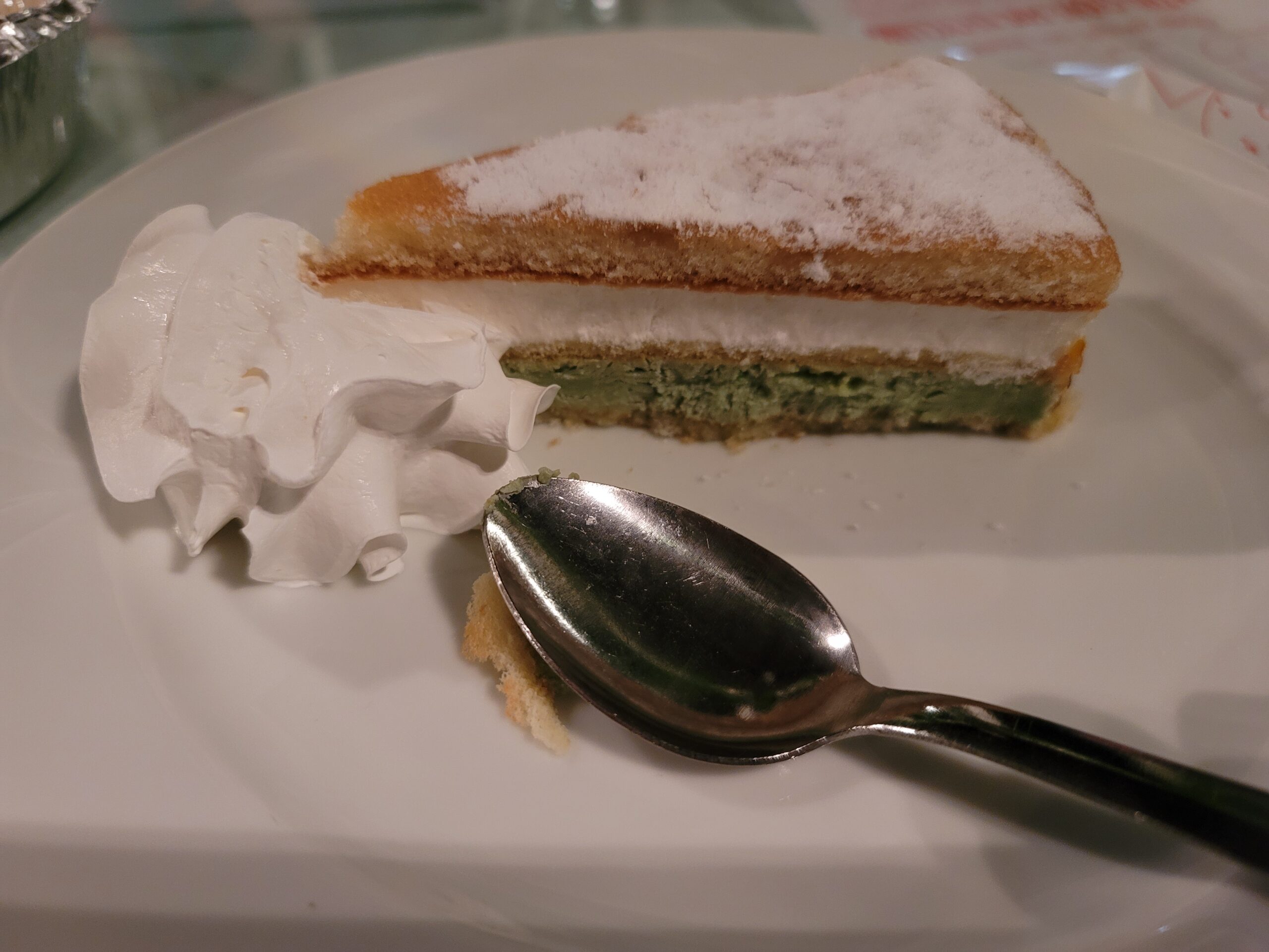 Layered Almond and Pistachio Torte, Luigi's
