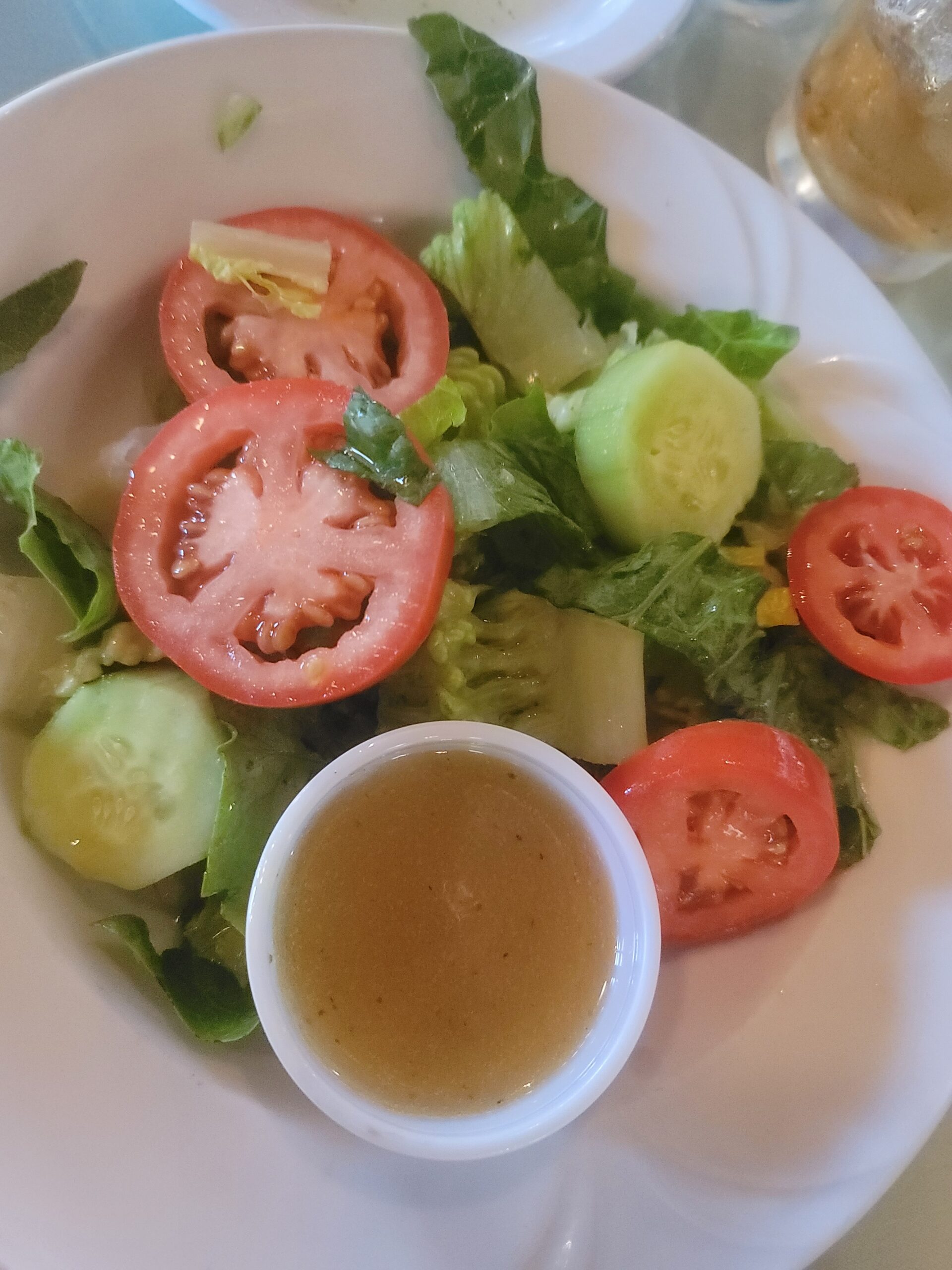 Garden Salad Homemade Italian Dressing Luigi's