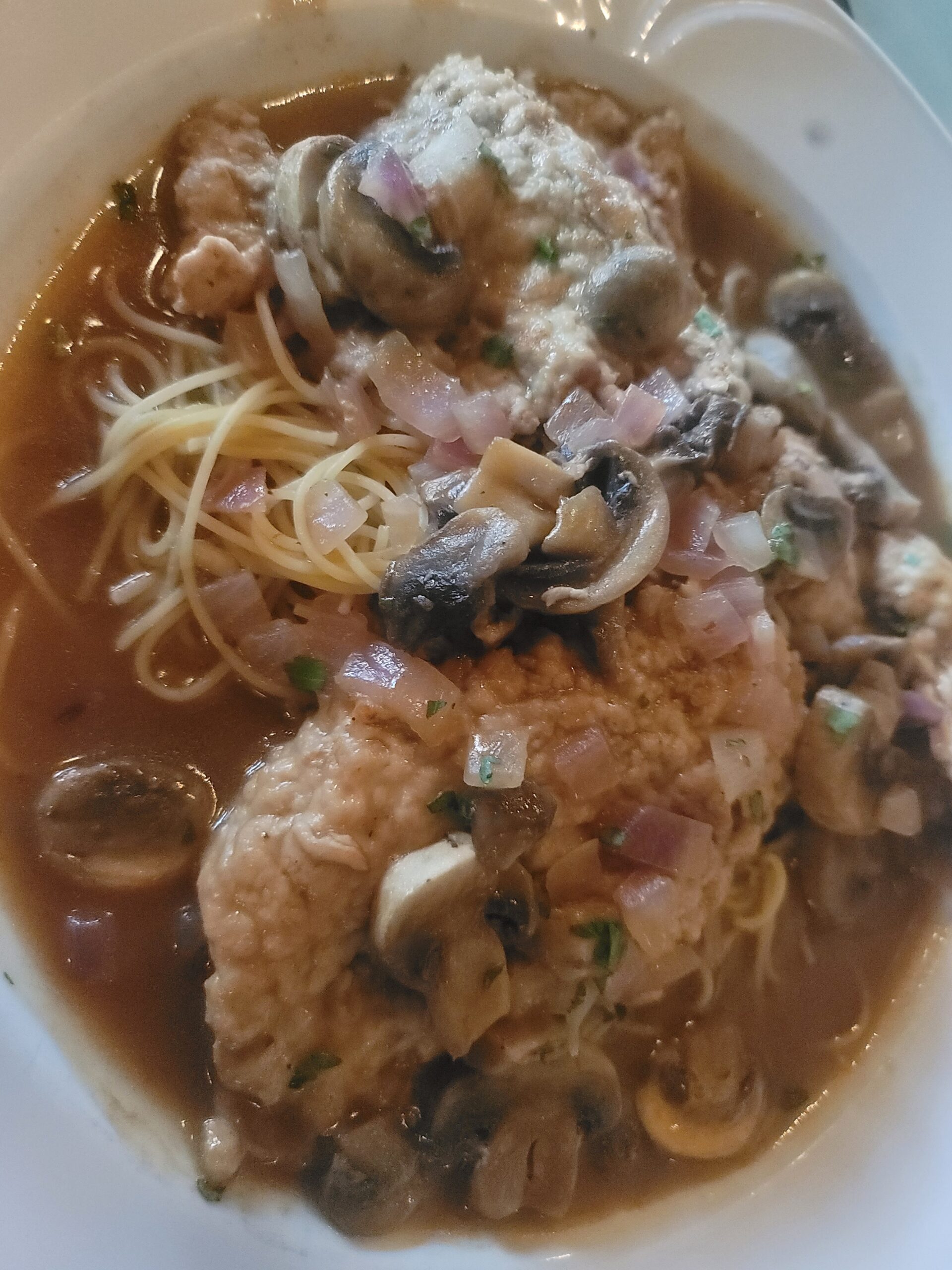 Veal Marsala at Luigi's