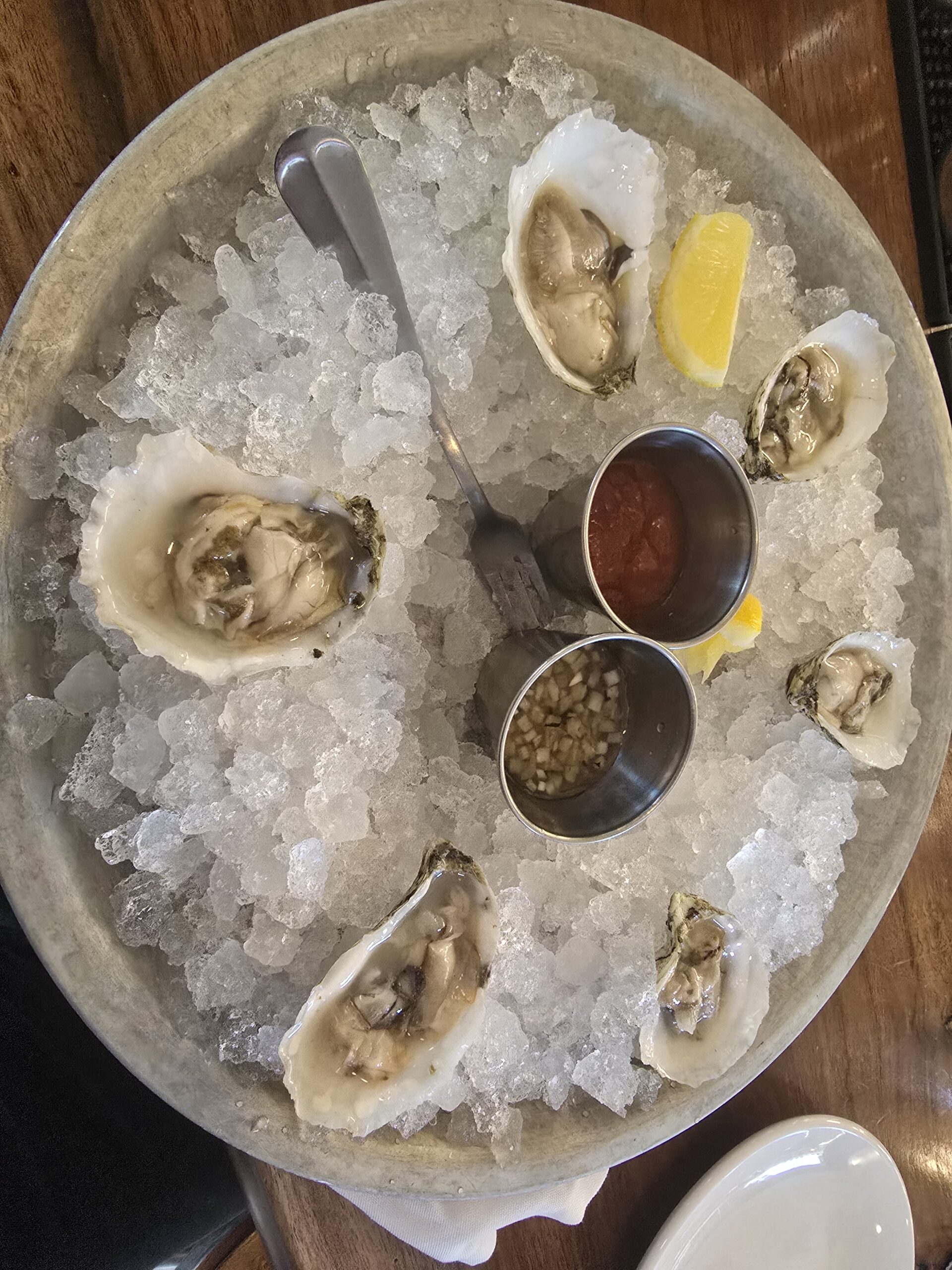 Fresh Oysters on the Half Shell, Three10