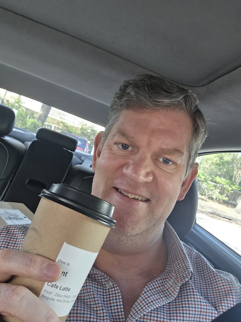 Kent with Latte from Concorde