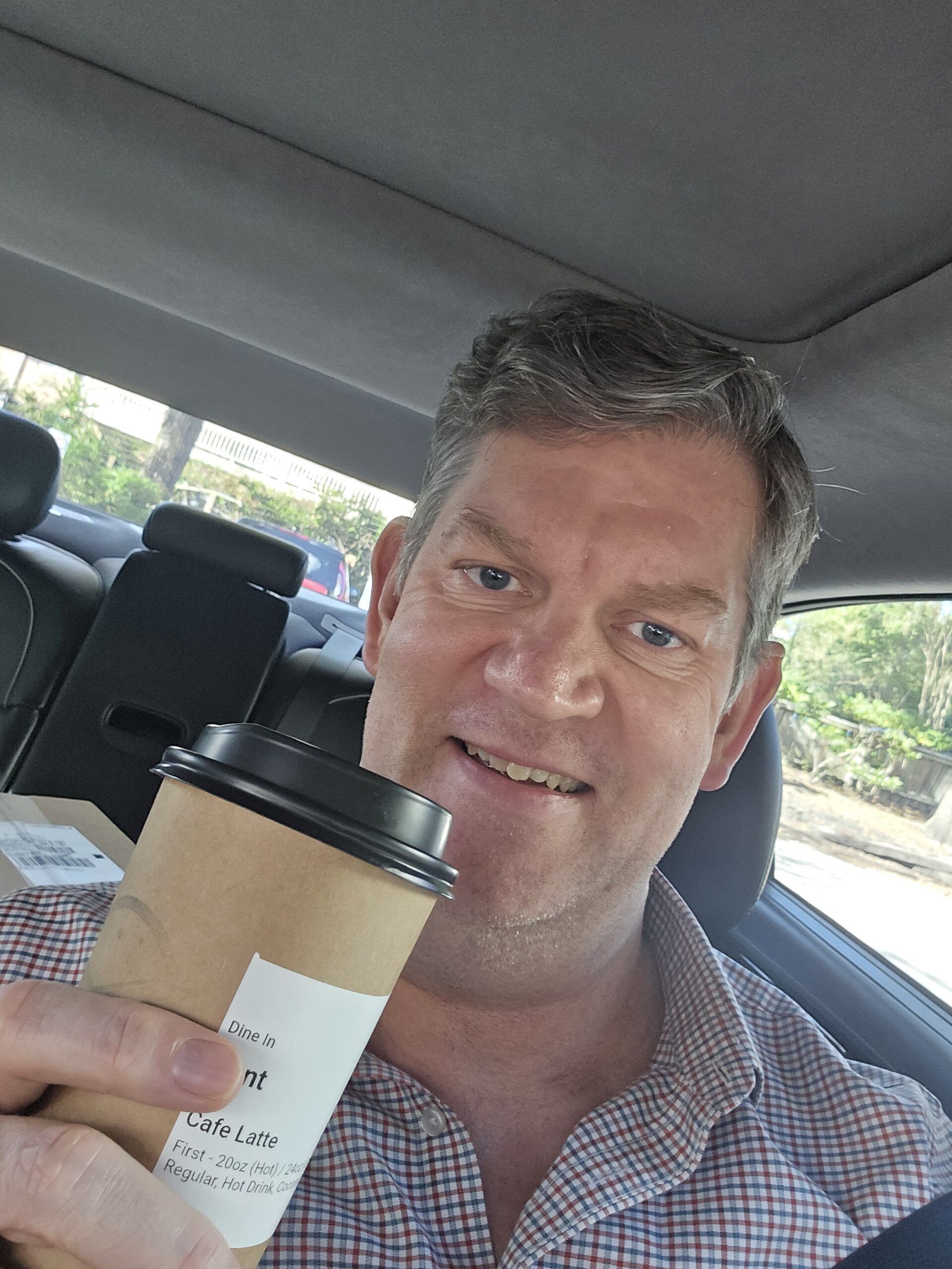 Kent with Latte from Concorde