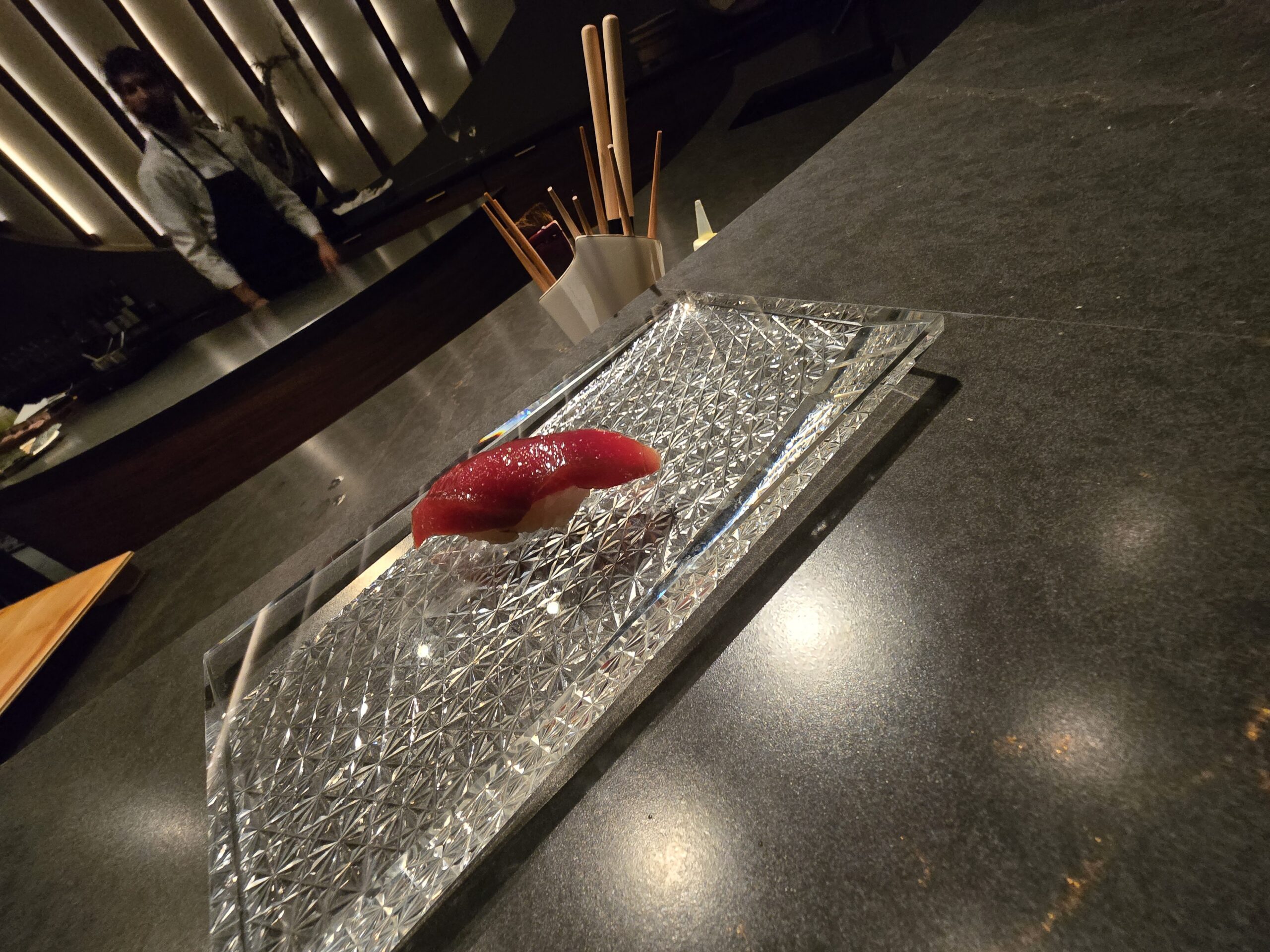 Nigiri - Akami (Lean Bluefin Tuna) at Kosen, Tampa Bay