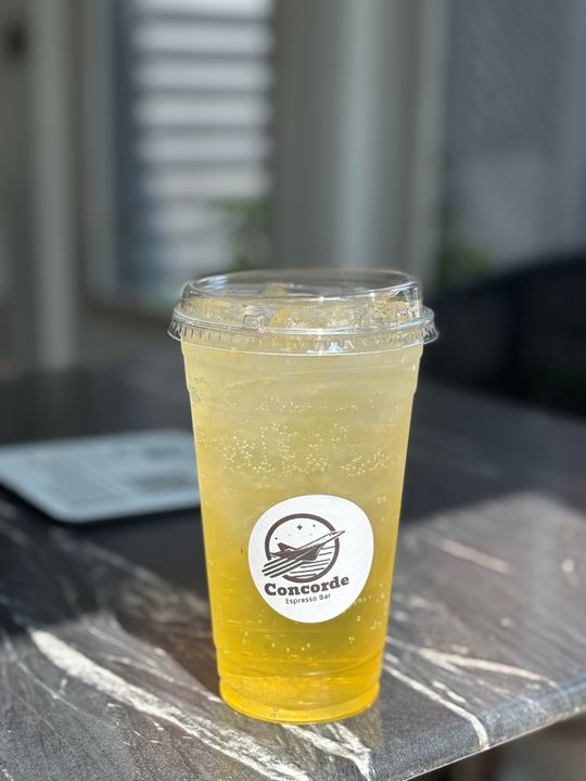 Italian Soda at Concorde Espress Bar, Wilmington NC