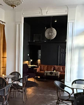Sofa Room Lounge at Concorde Espress Bar, Wilmington NC