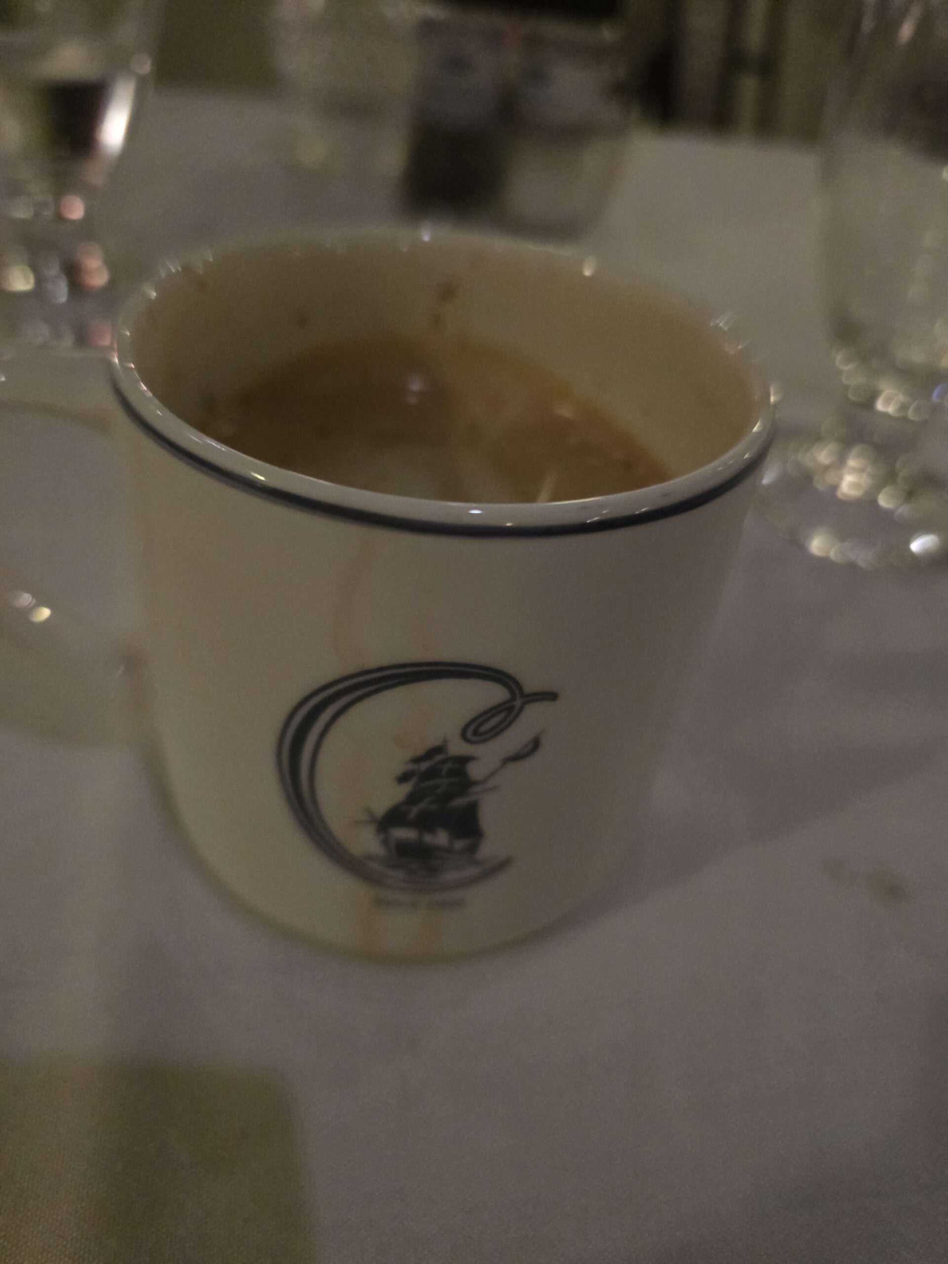 Café con Leche at Columbia Restaurant, Tampa FL