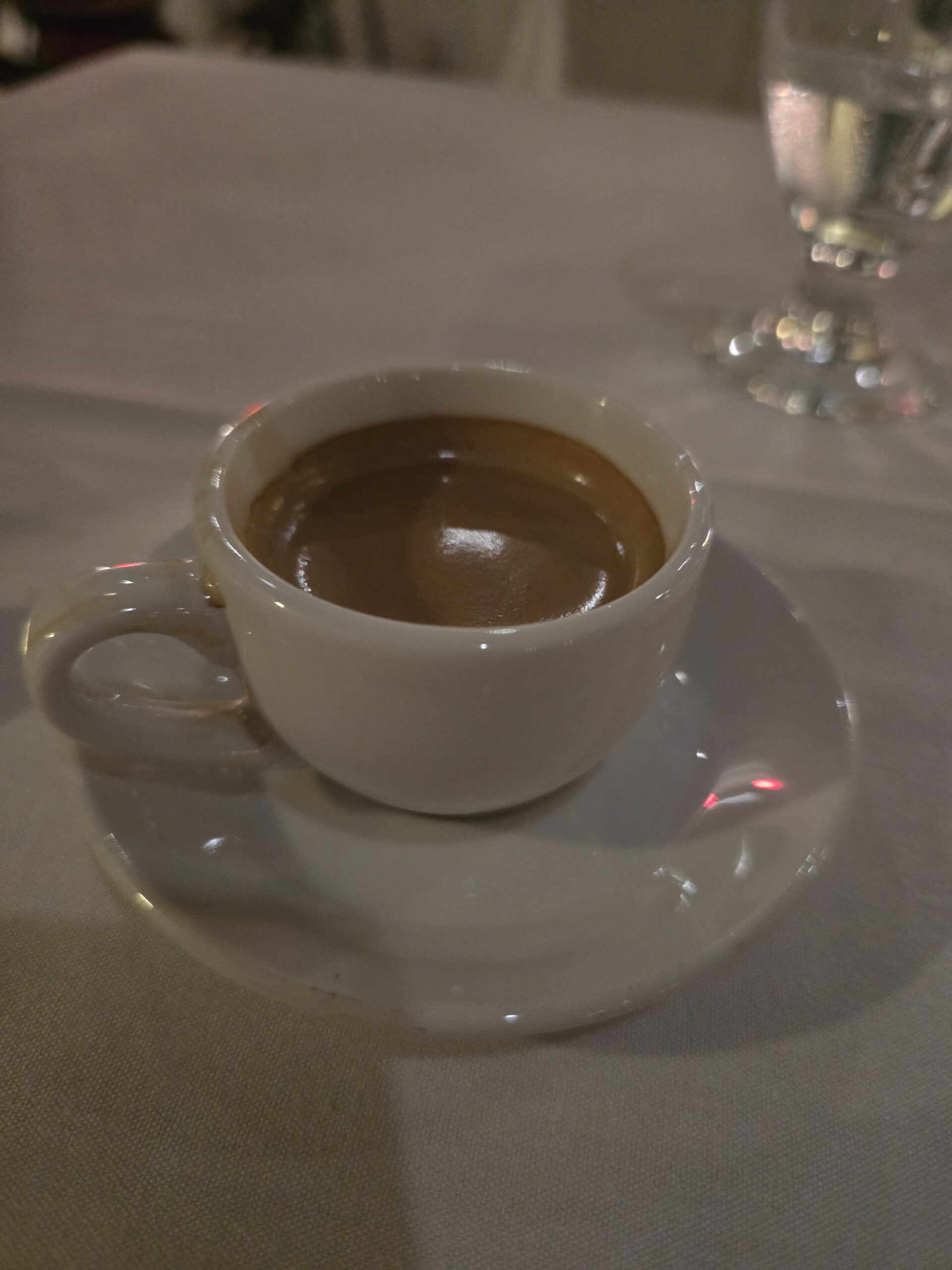 Espresso at Columbia Restaurant, Tampa FL
