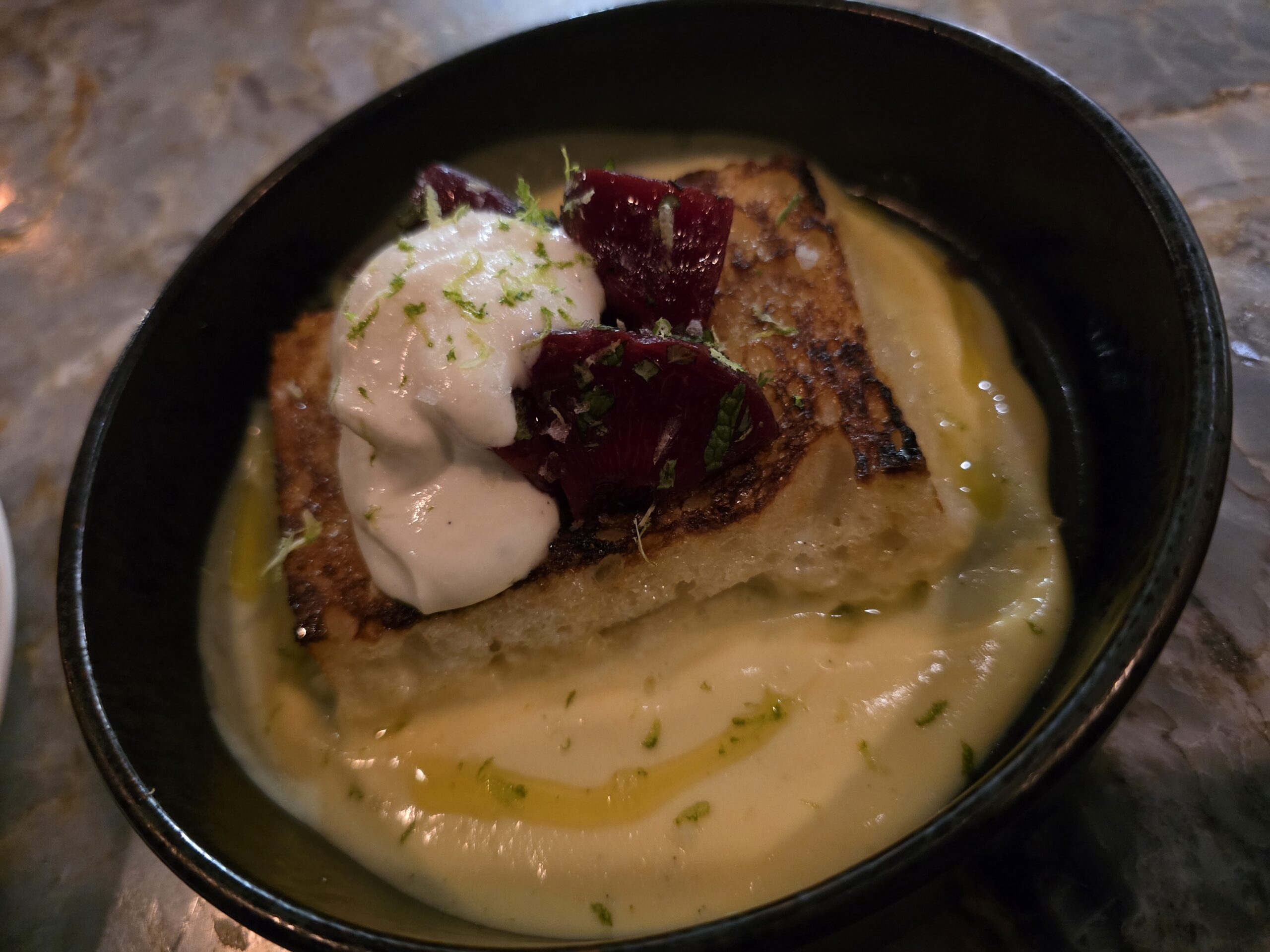 Torrijas at Lumbre, Tampa FL