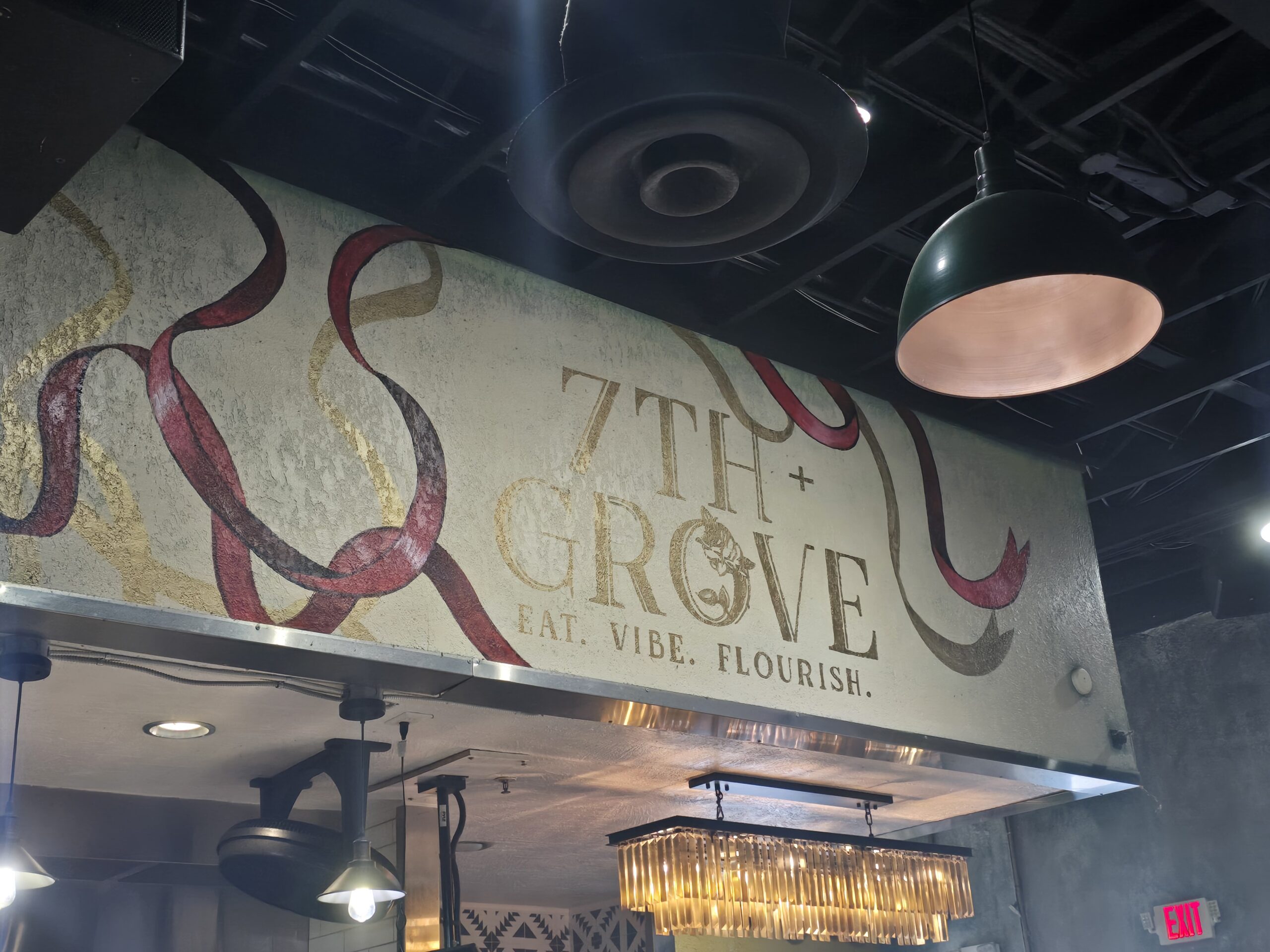 7th + Grove Sign, Tampa FL